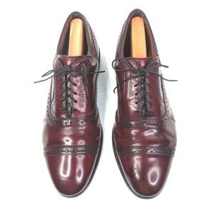 Allen Edmonds Burgundy Oxfords